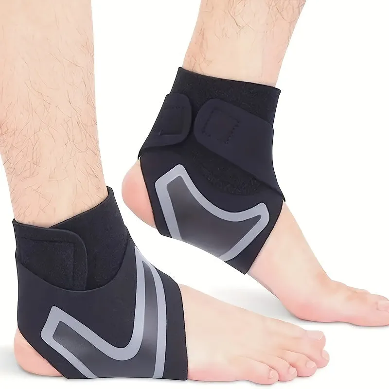 1pc Adjustable Ankle Compression Sleeve for Sports Protection