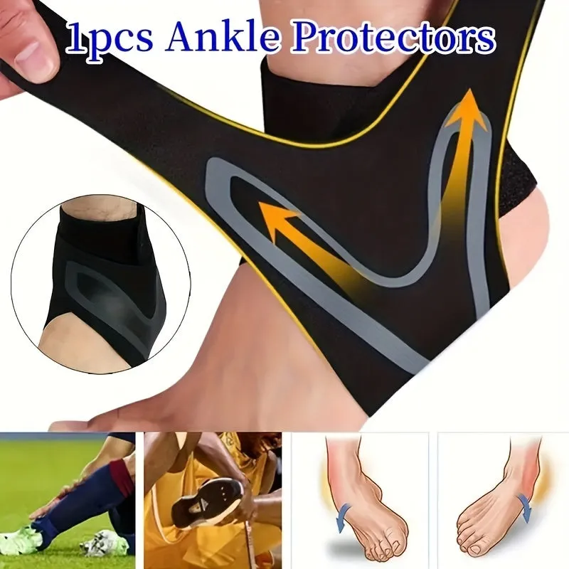 1pc Adjustable Ankle Compression Sleeve for Sports Protection