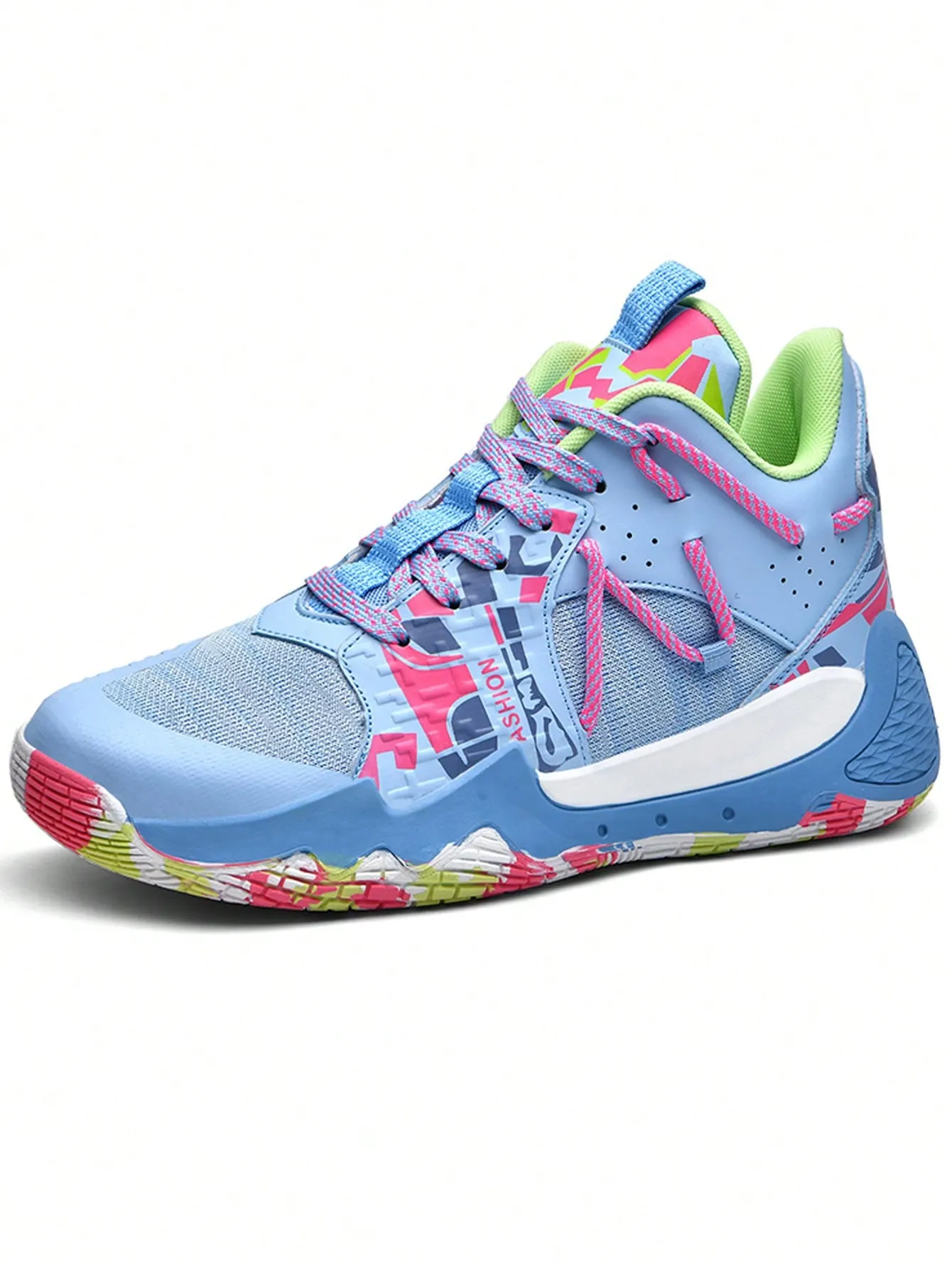 2024 New Release: Women's High Top Basketball Shoes with Shock Absorption and Wear Resistance