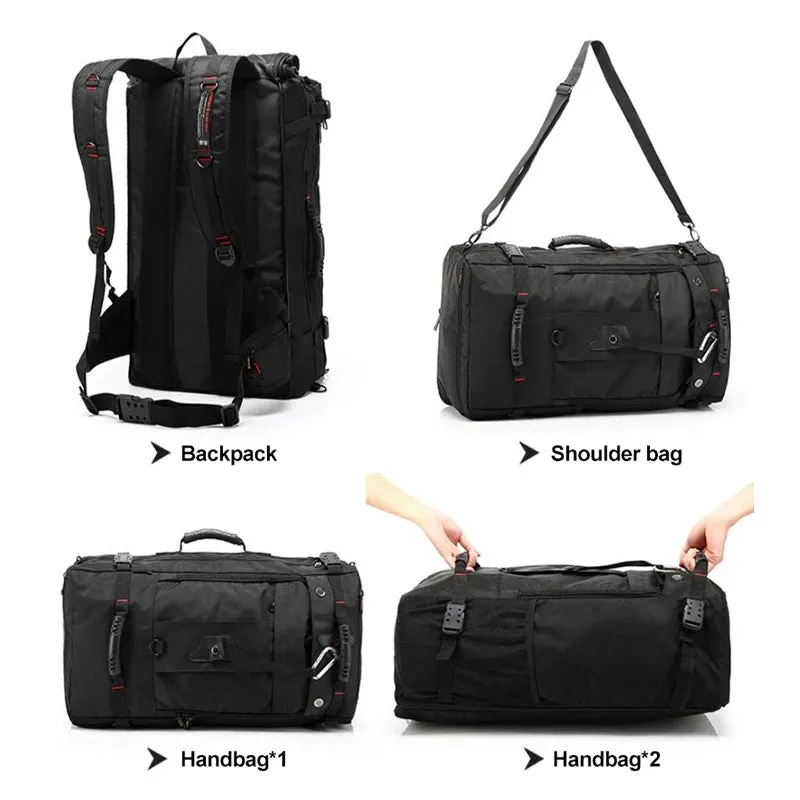 50L 70L Travel Fitness Training Backpack Large Capacity Multifunction Luggage Bag Waterproof Men Outdoor Hiking Trekking PackXA8