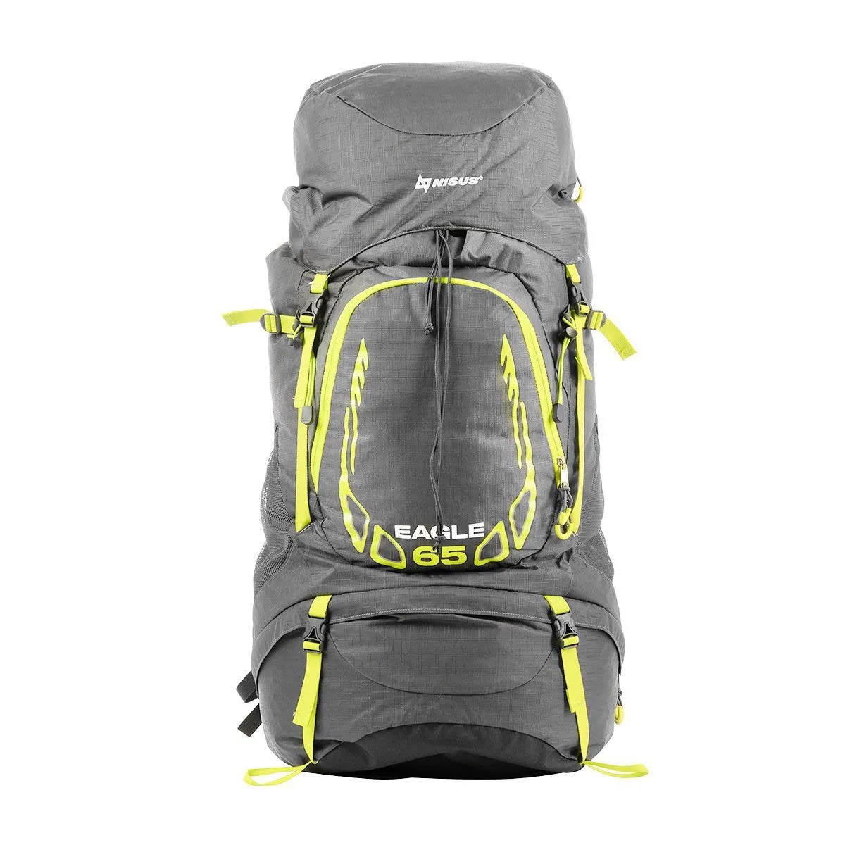 65 Liter Lightweight Framed Hiking Outdoor Travel Backpack