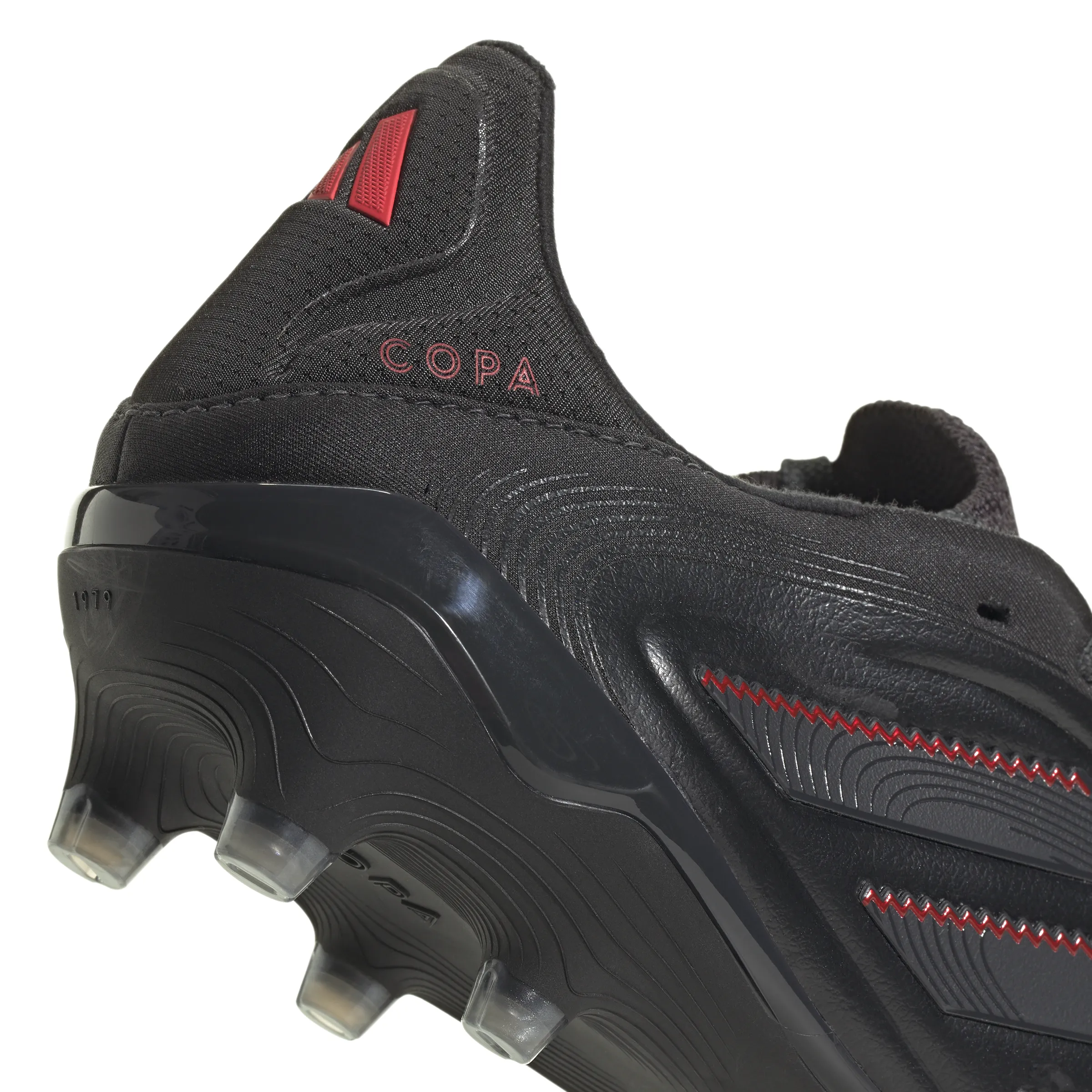 adidas Copa Pure 3 Elite FG Firm Ground Soccer Cleat -Core Black / Carbon / Lucid Red