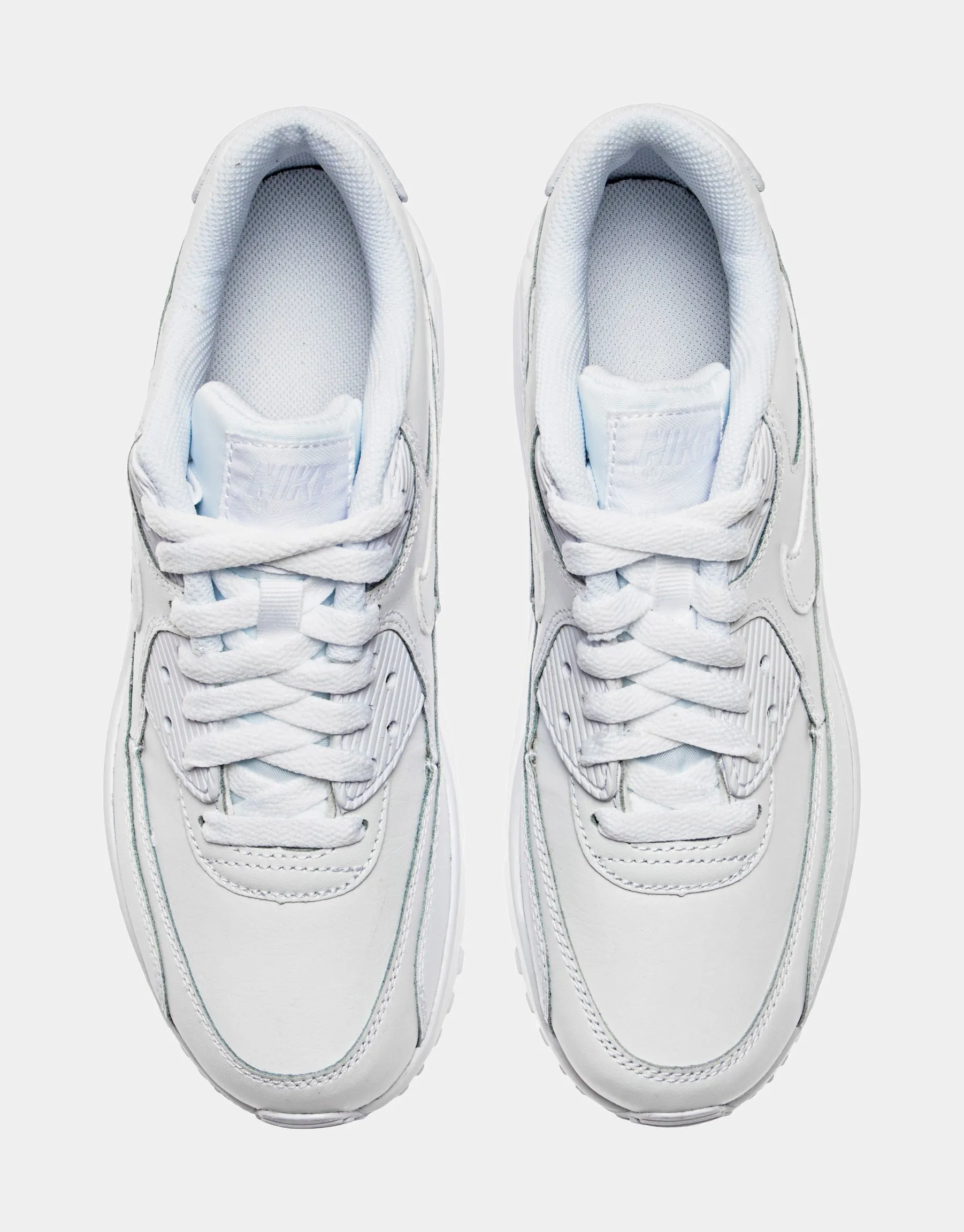 Air Max 90 Low Grade School Lifestyle Shoes (White)