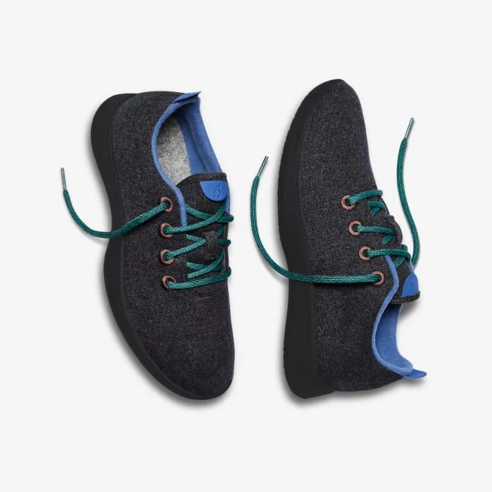 Allbirds Wool Runners - LIMITED EDITION :Natural Black (Black Sole)