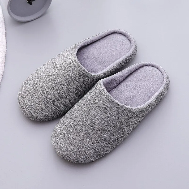 Amozae-  Slippers Ladies Home Suede Slippers Non-Slip Wooden Floor Indoor Slippers Soft Bottom Warm Japanese Slippers Pantuflas