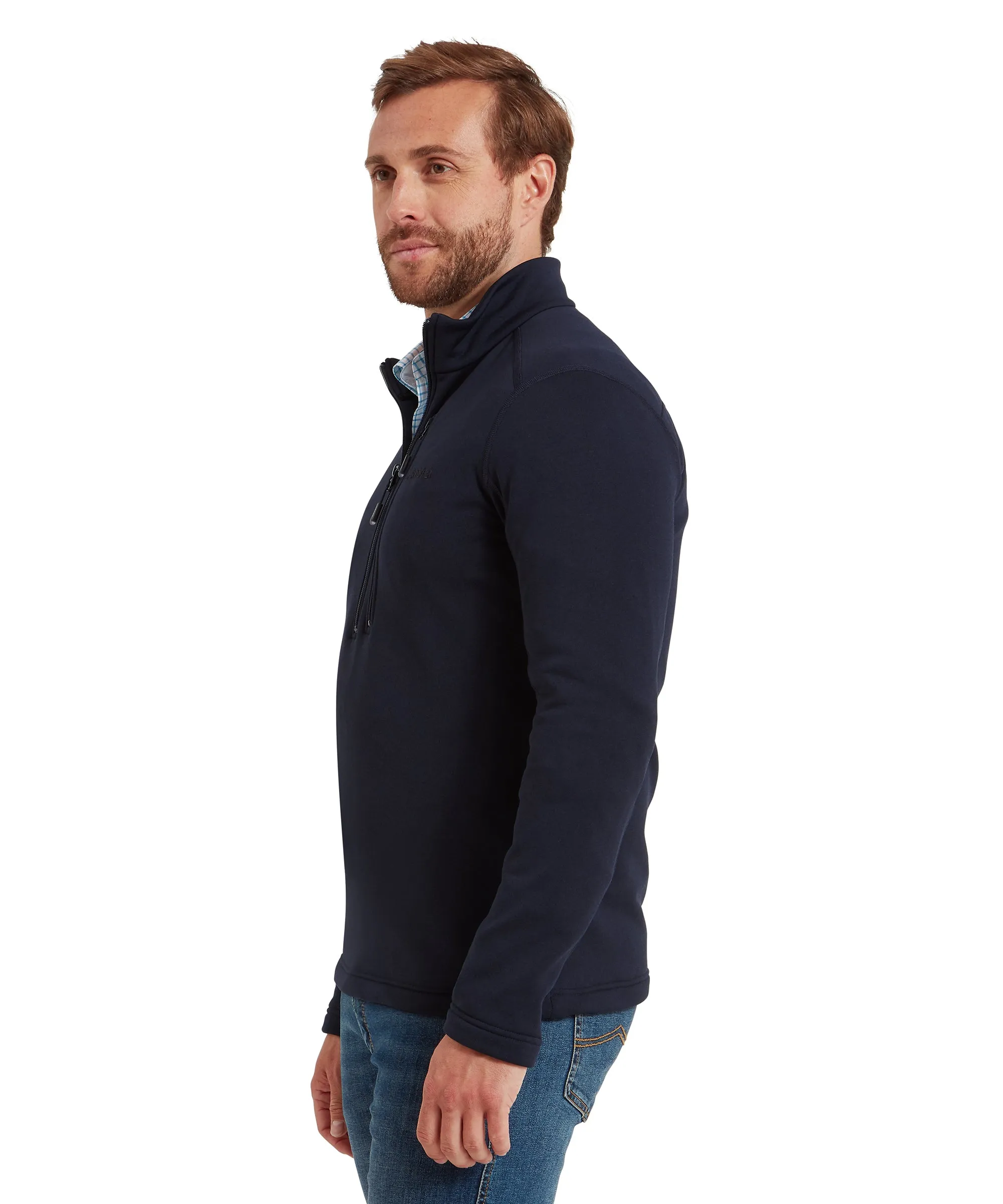 Annan II Technical Quarter Zip - Navy