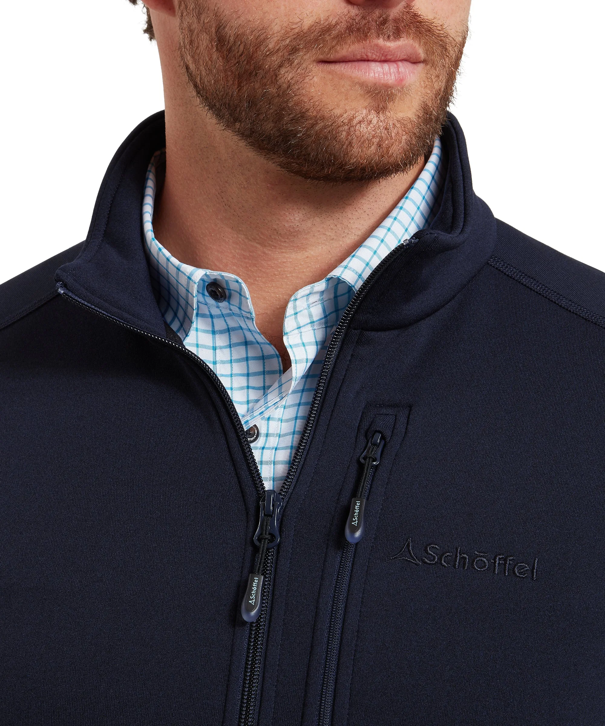 Annan II Technical Quarter Zip - Navy