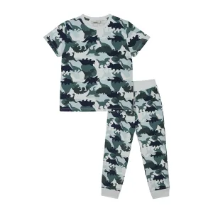 Antebies Camouflage Dino Pyjama Blue