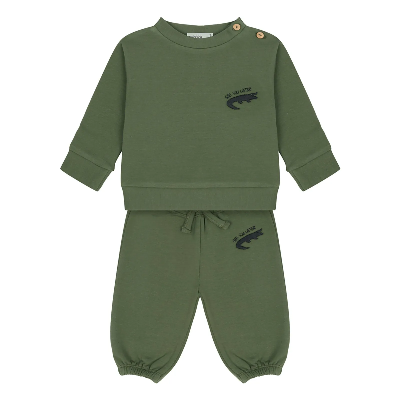 Antebies Crocodile Fun Futter Sweatshirt   Pants