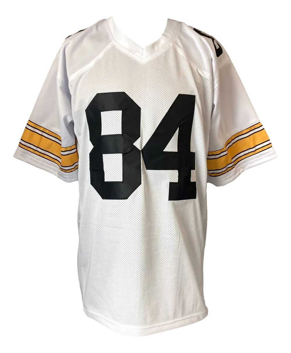 Antonio Brown Pittsburgh Signed White Football Jersey JSA