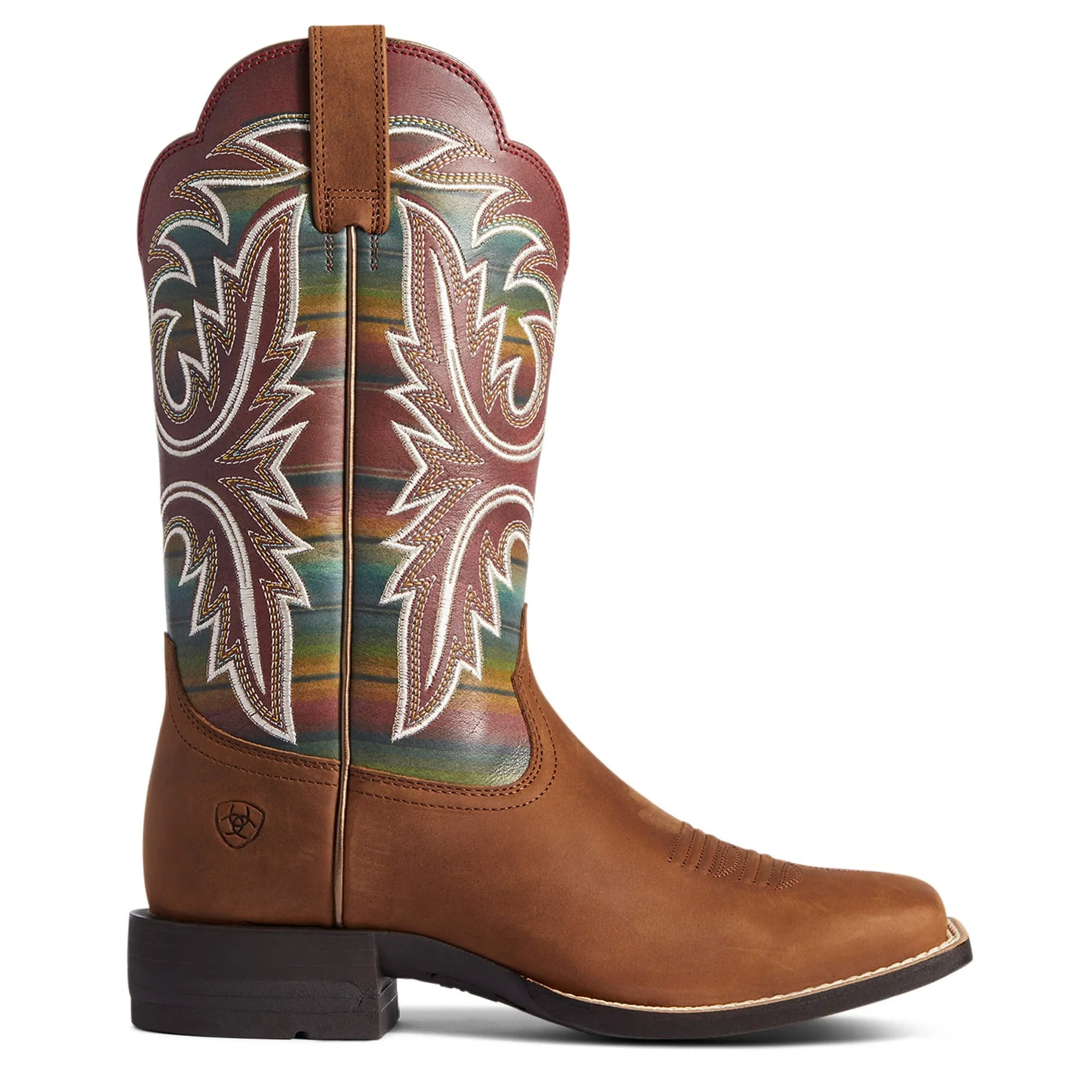 Ariat Ladies Lonestar Ridge Tan & Old Muted Serape Boots 10038329