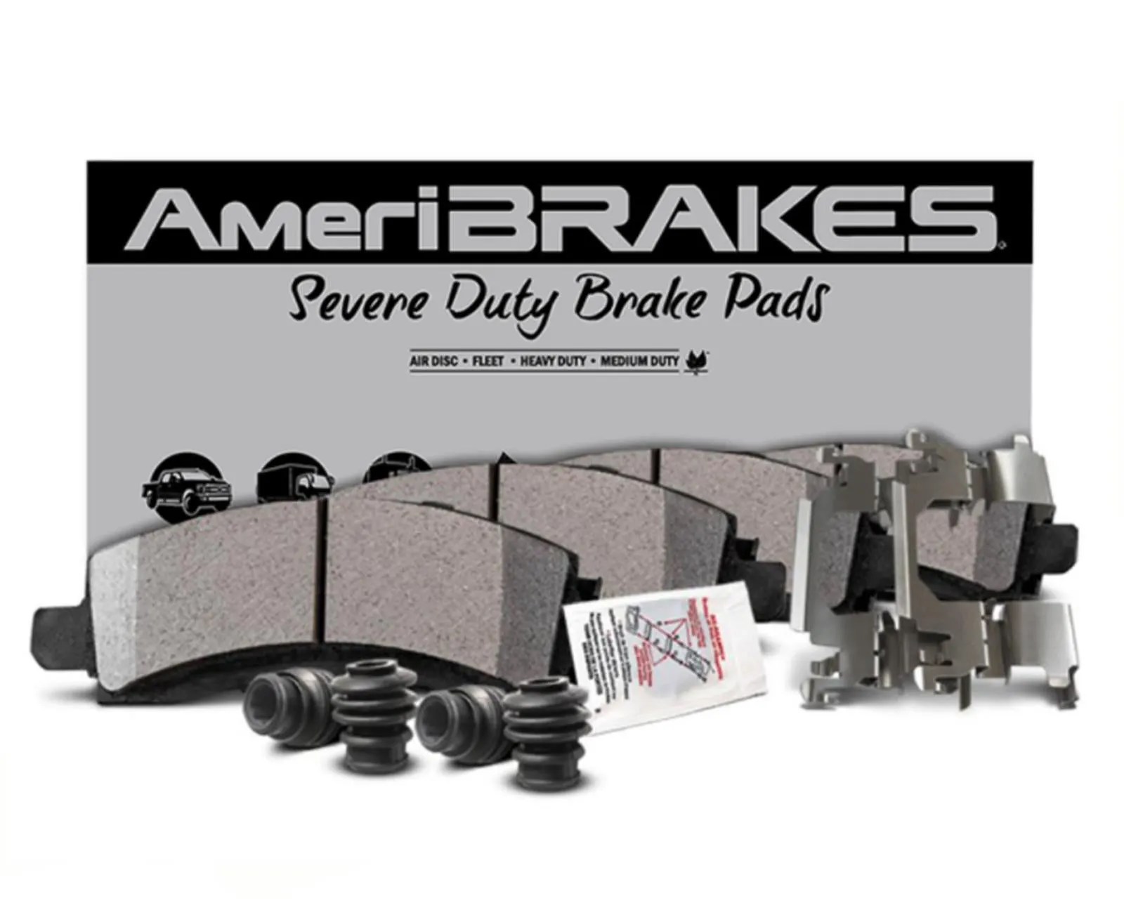 ASD Performance Disc Brake Pads Parking Shoes For Dodge Charger Pursuit 2014-22