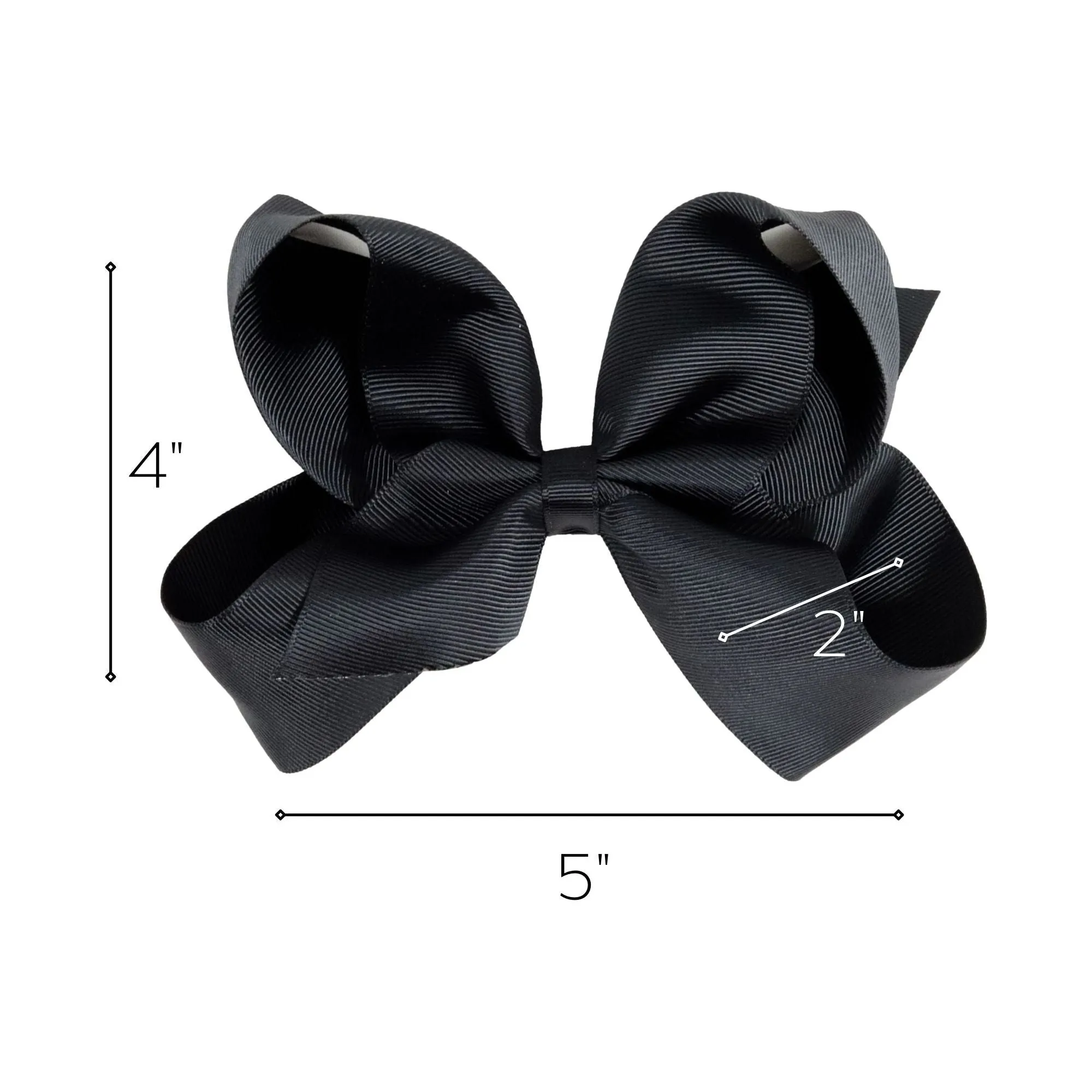 Assorted Classic Hair Bows - 10 Pack