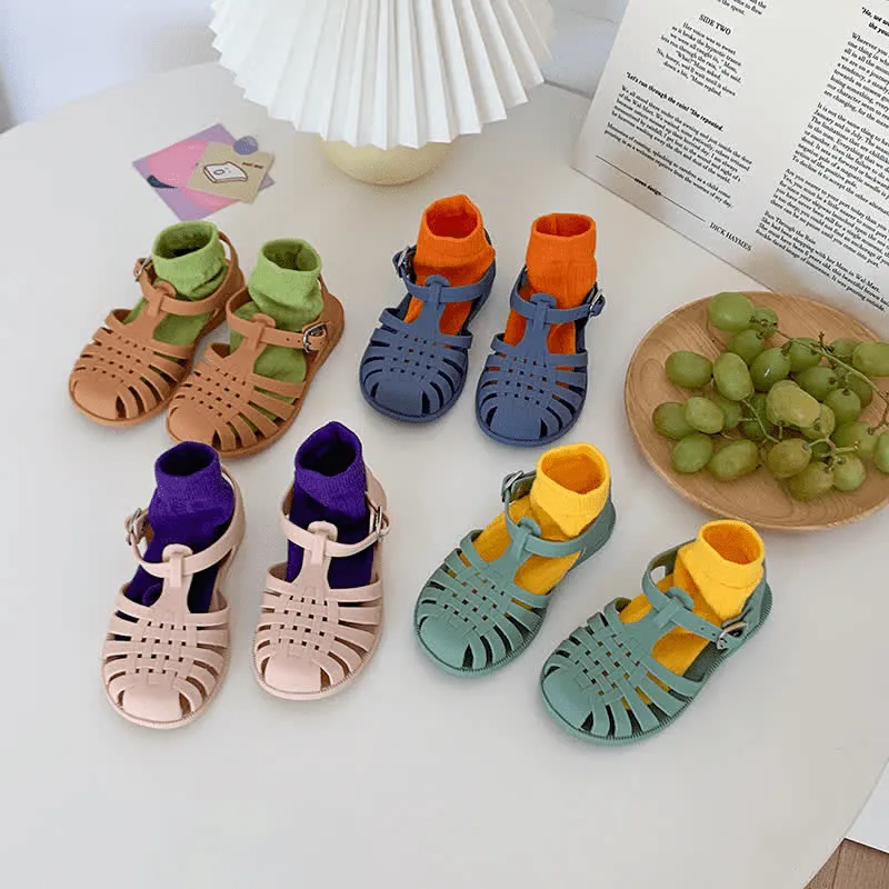 Baby Outdoor Buckle Hollow Out Sandals