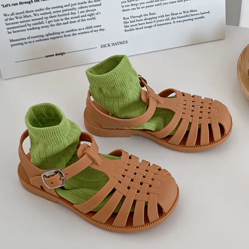 Baby Outdoor Buckle Hollow Out Sandals
