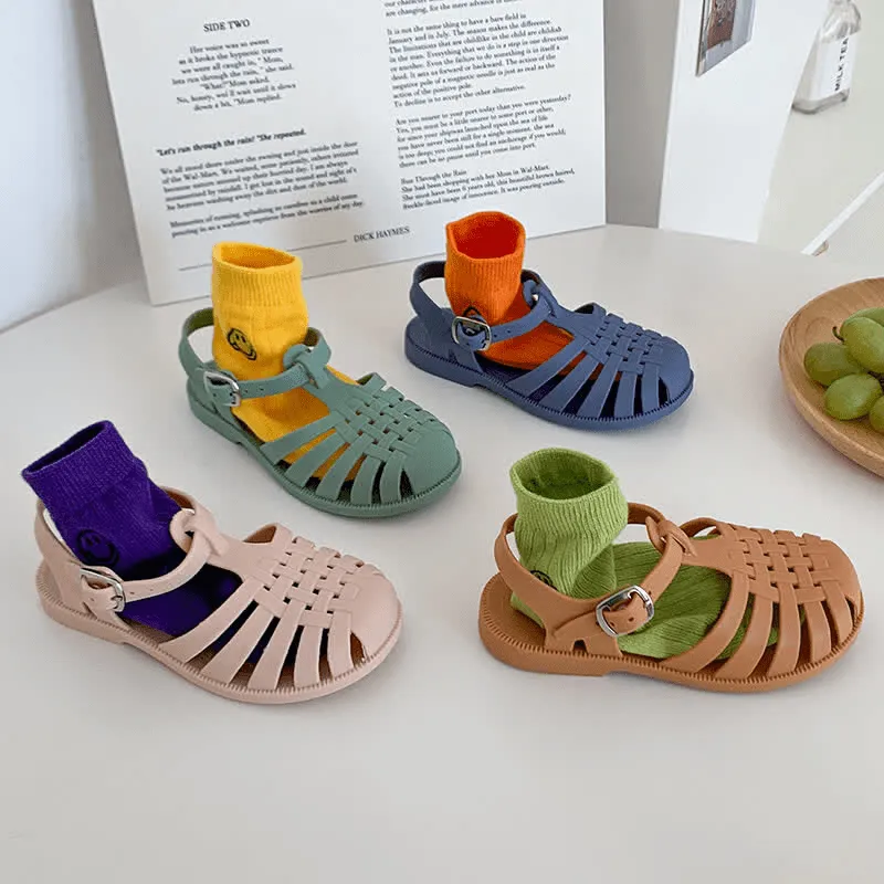 Baby Outdoor Buckle Hollow Out Sandals