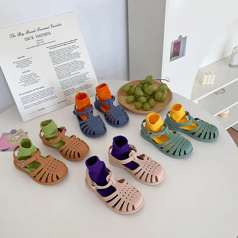 Baby Outdoor Buckle Hollow Out Sandals