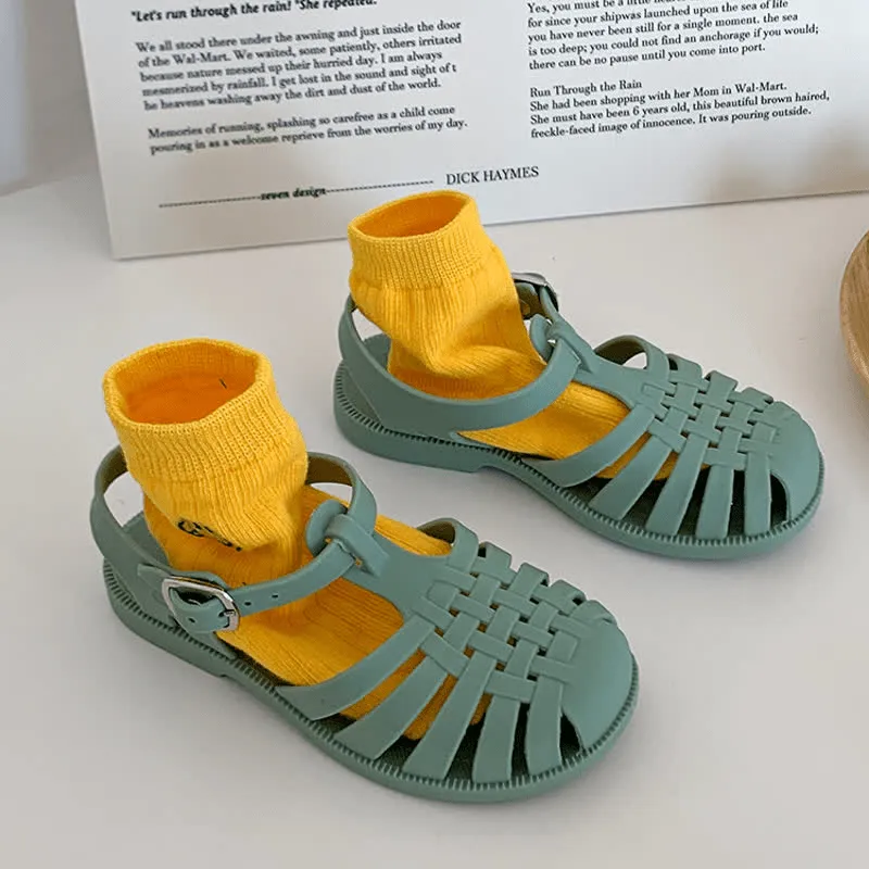 Baby Outdoor Buckle Hollow Out Sandals