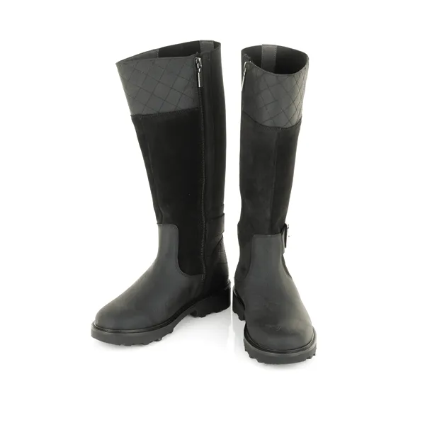 Barbour Fareham Waterproof Ladies Tall Boots - Black