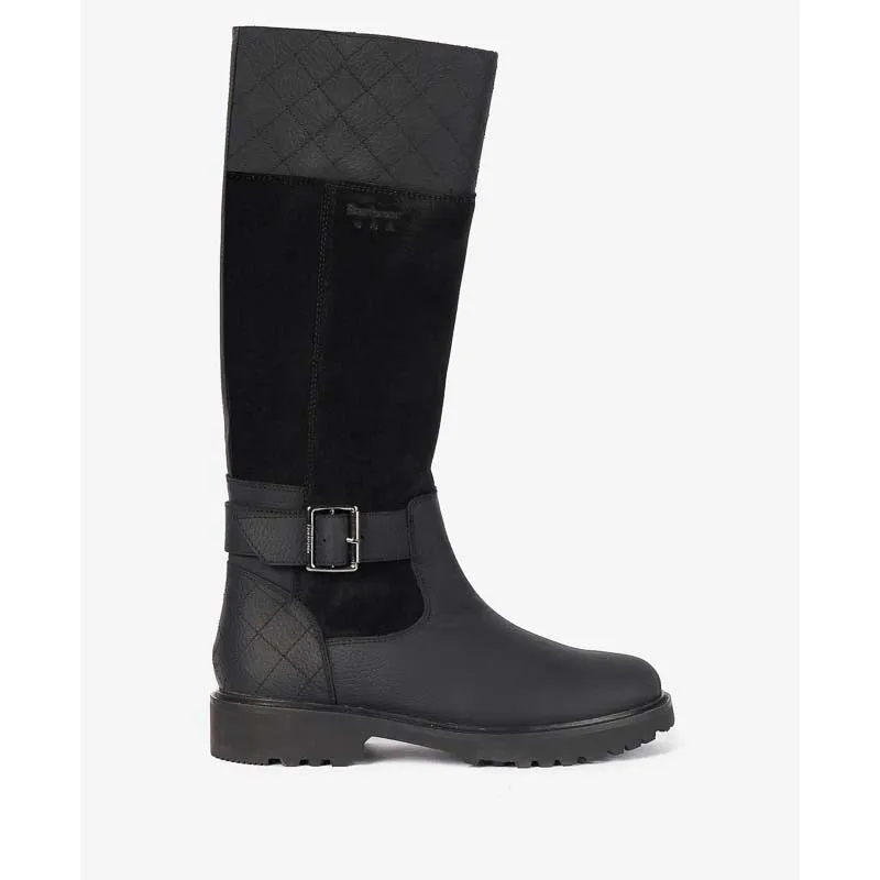 Barbour Fareham Waterproof Ladies Tall Boots - Black