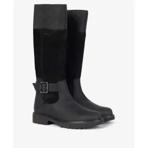 Barbour Fareham Waterproof Ladies Tall Boots - Black