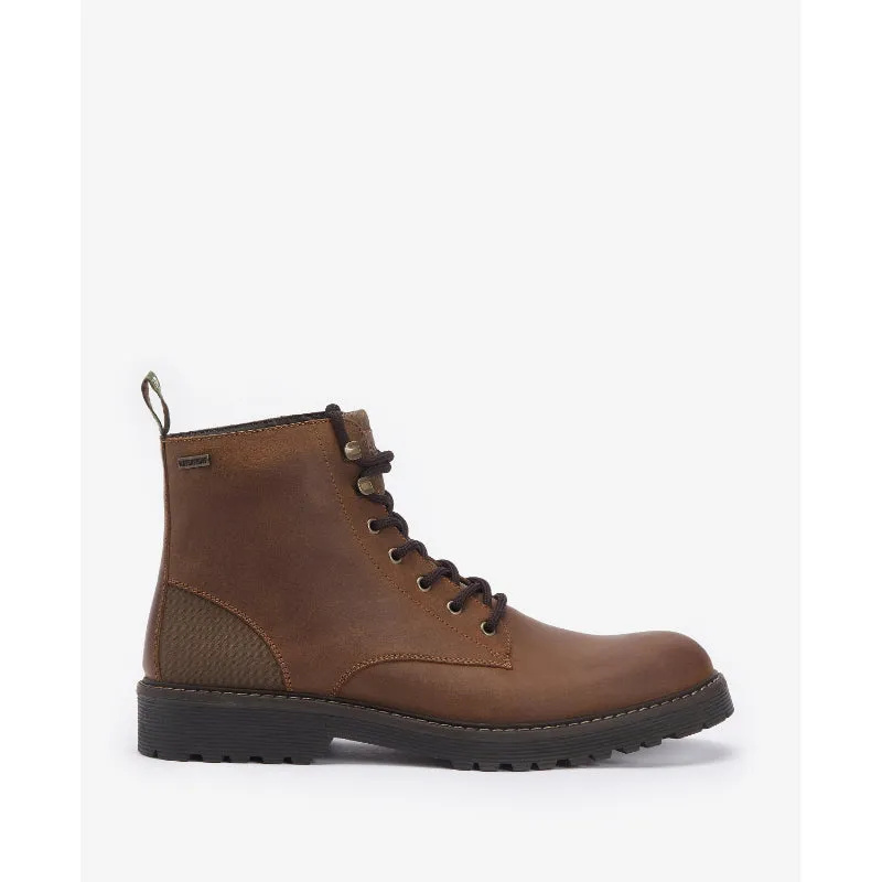 Barbour Harvey Mens Derby Boot - Teak