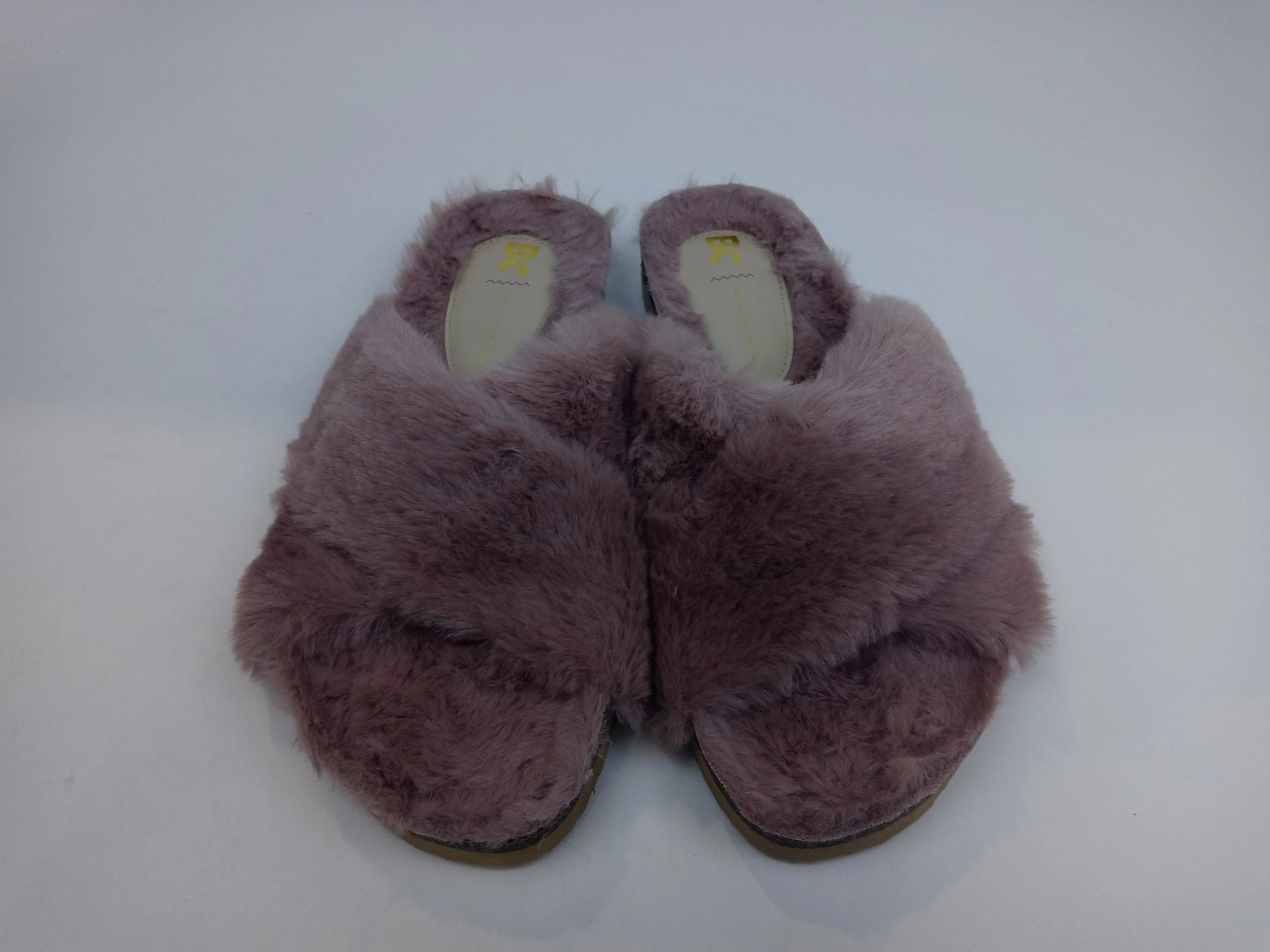 Bc Footwear Women Slipper Blush 7 Medium Pair of Shoes