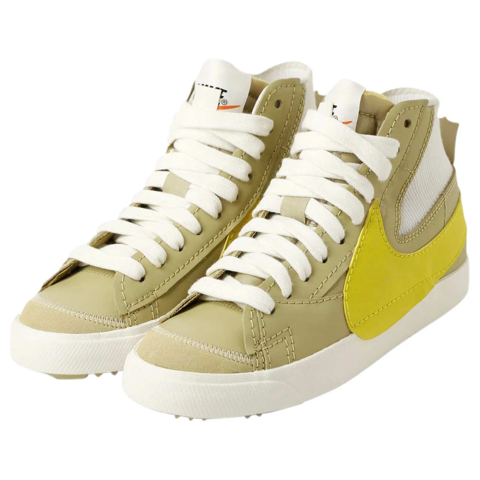 Blazer Mid '77 Jumbo Leather Textile Unisex Trainers