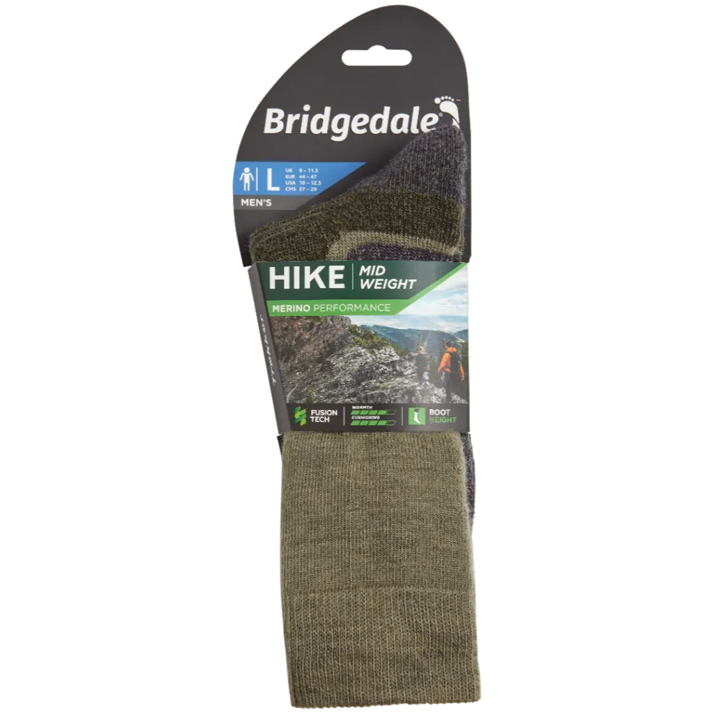 Bridgedale - Men's Hike Midweight Merino Performance