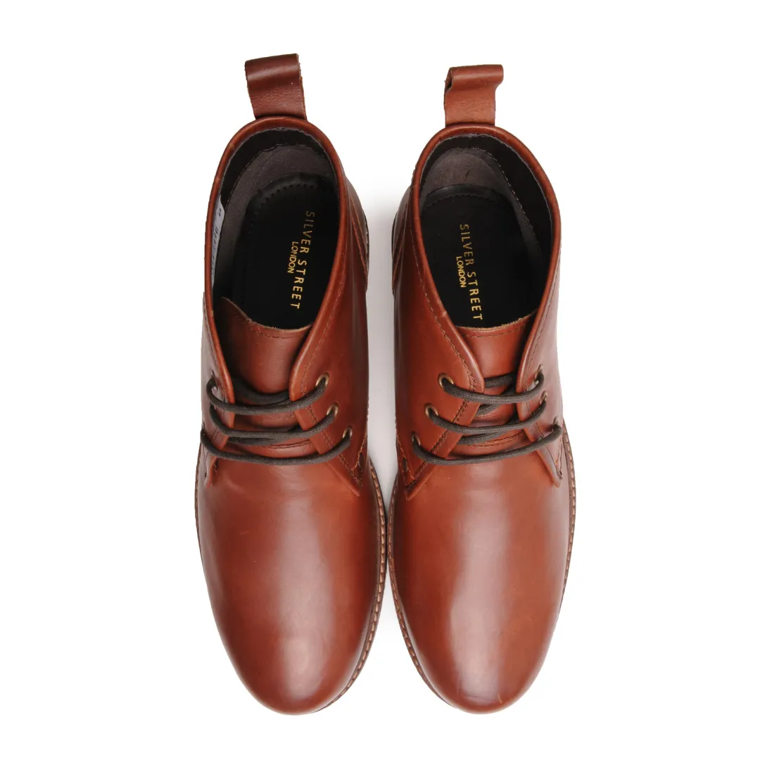 Camden Leather Chukka Boot - Brown