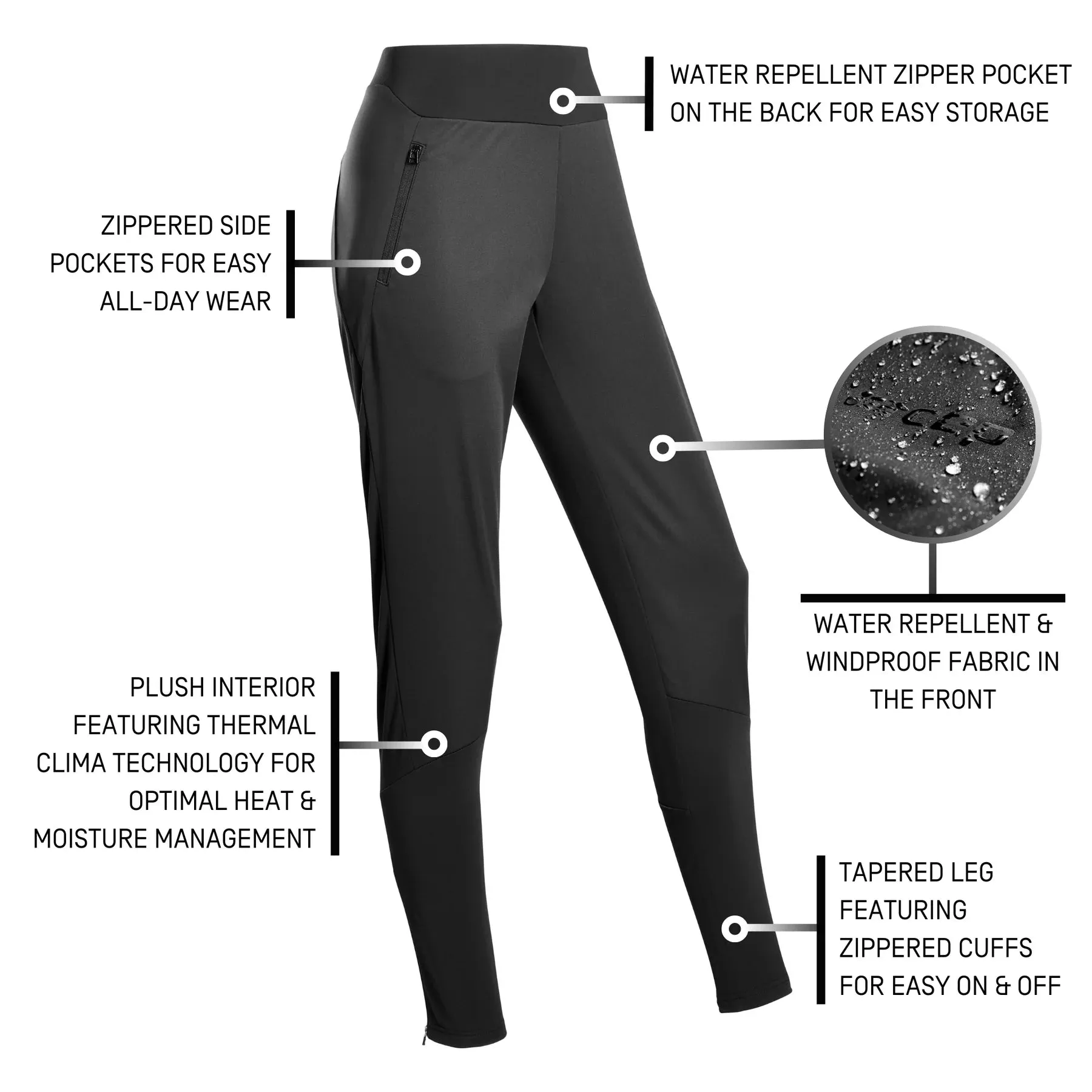 CEP | Cold Weather Pants | Women's | Black