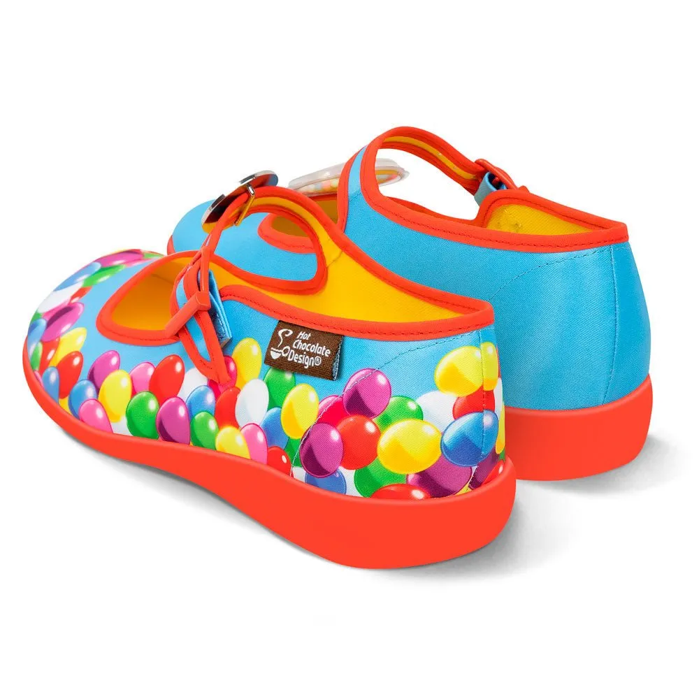 Chocolaticas® GUM BALL Women's Mary Jane Flat