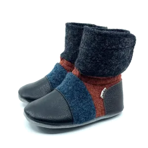 Coho Felted Wool Booties