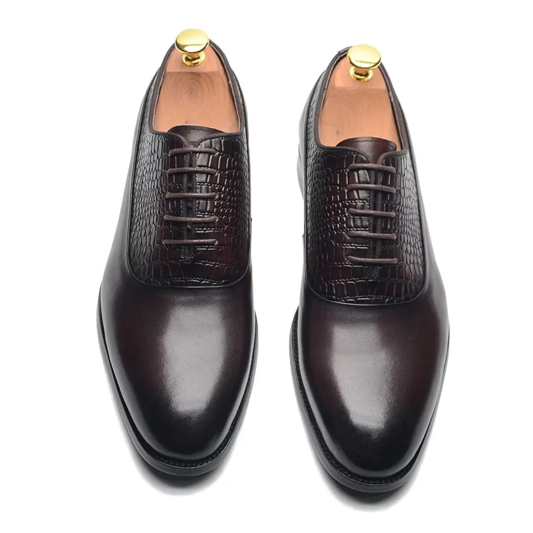 Contemporary Charm Lace-Up Dress Shoes