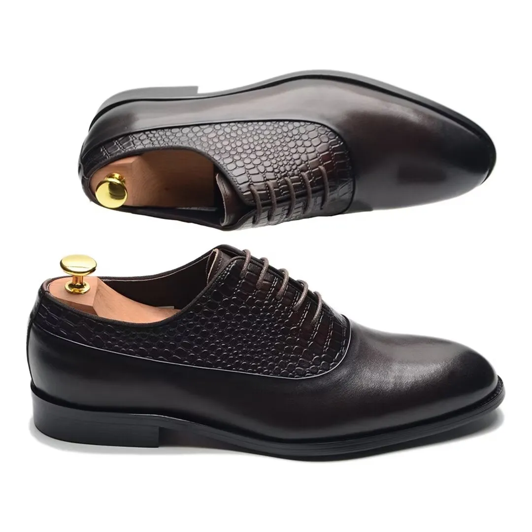 Contemporary Charm Lace-Up Dress Shoes