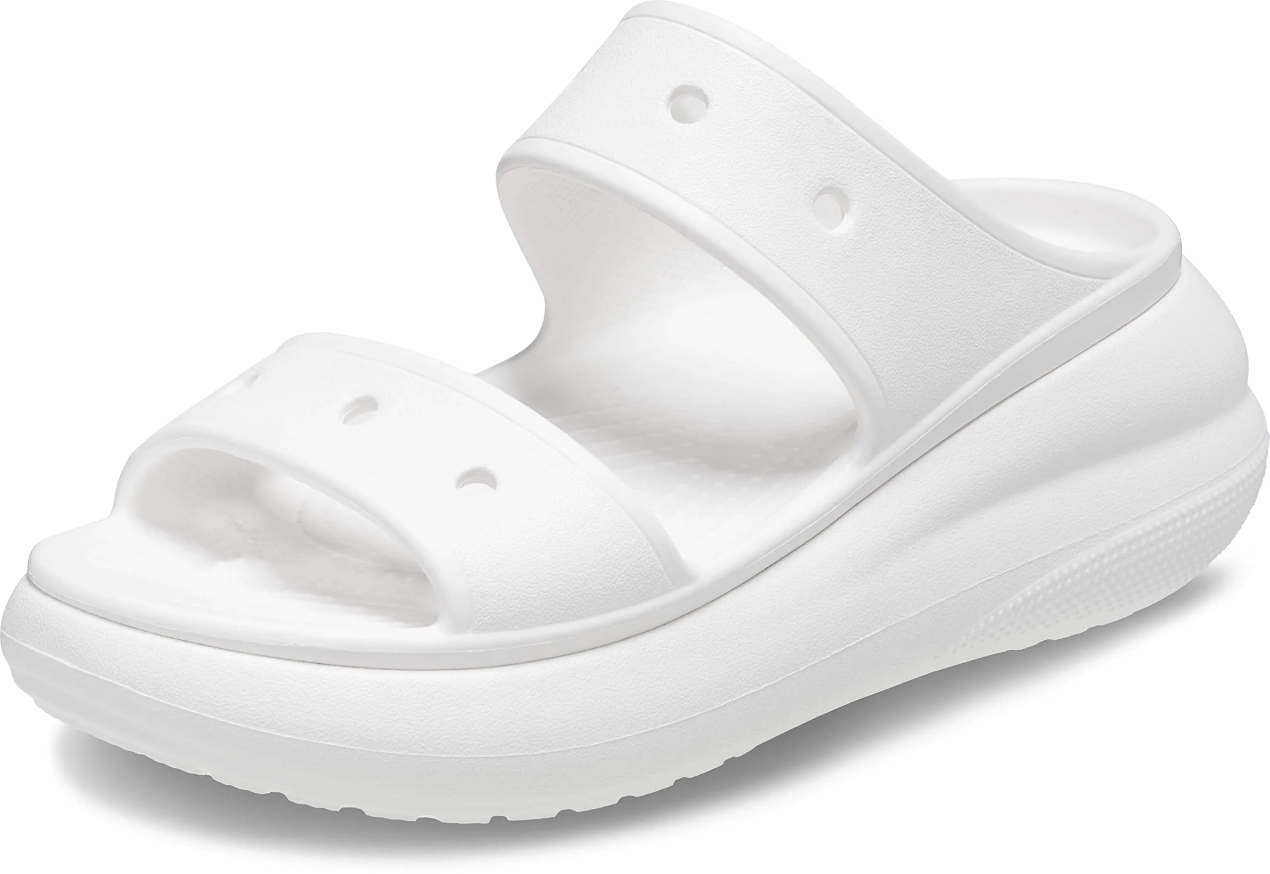 Crocs Unisex Adult White Classic Sandal 207670-100-M7W9