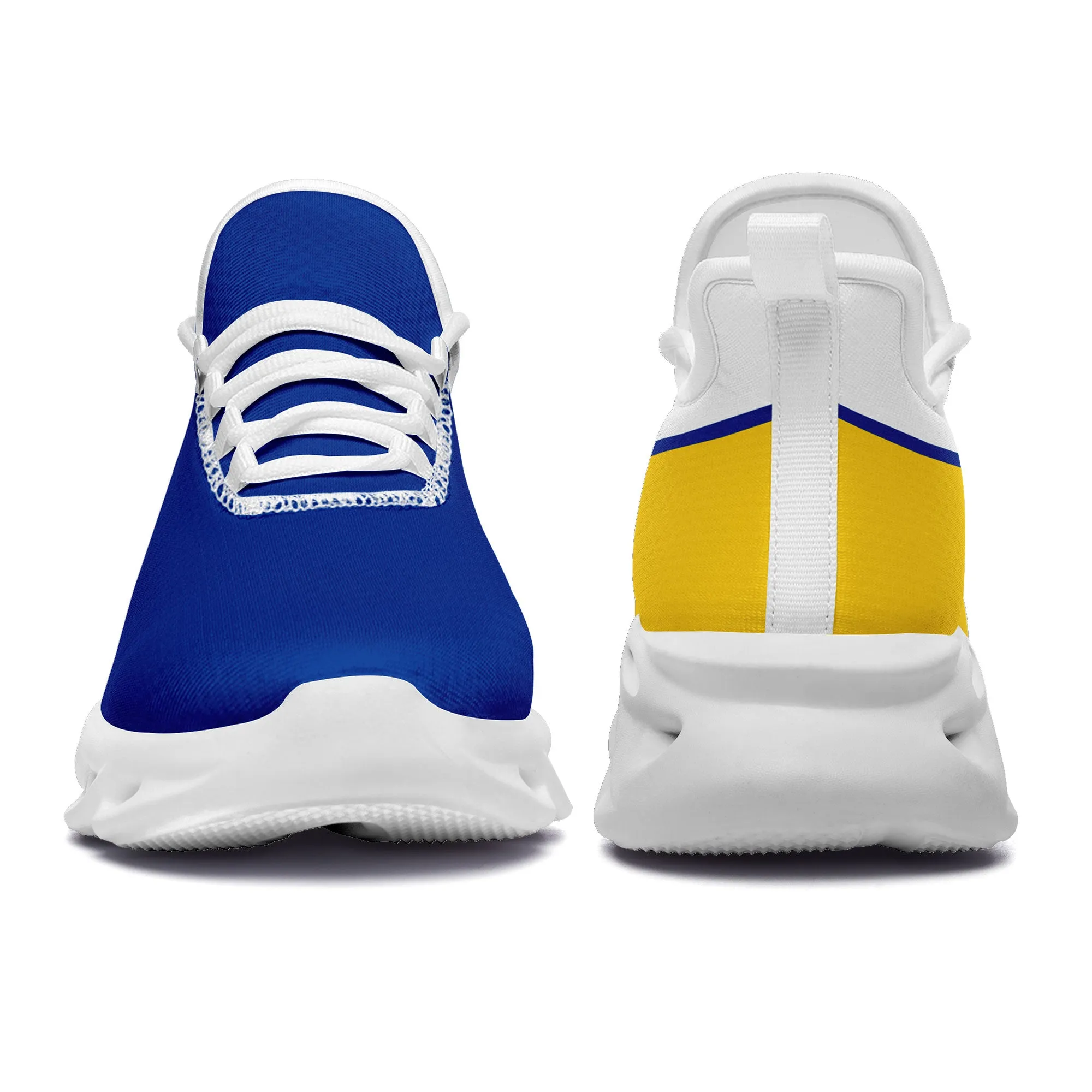 Custom Blue Yellow Jersey MaxSoul Shoes and Hat Combo Offer Personalized ZH-bd0b007e-a0