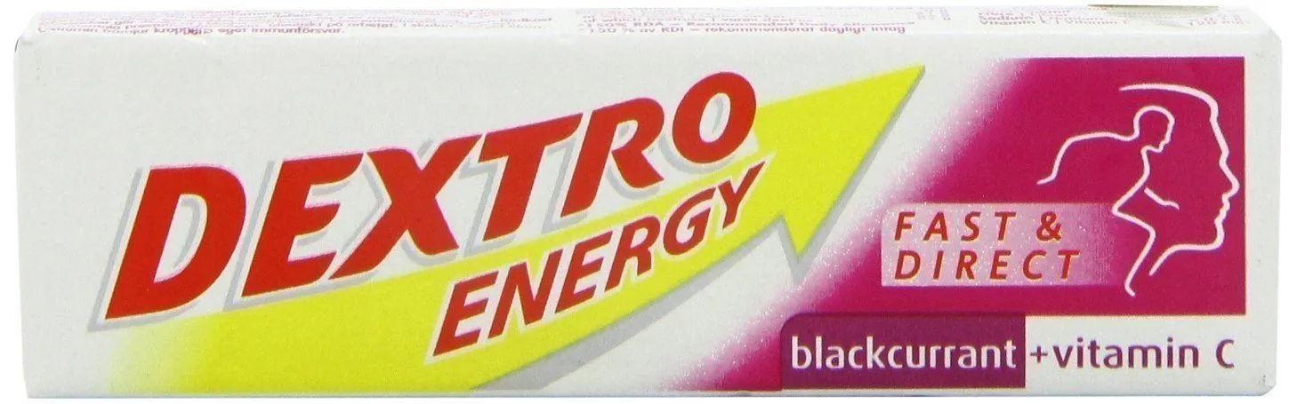 Dextro Energy Blackcurrant 47g x 14 x24