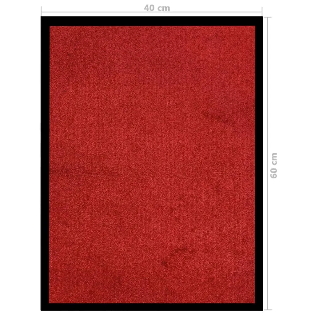 Doormat  Red 40x60 cm