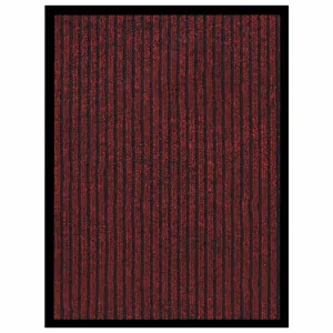 Doormat  Striped Red 40x60 cm