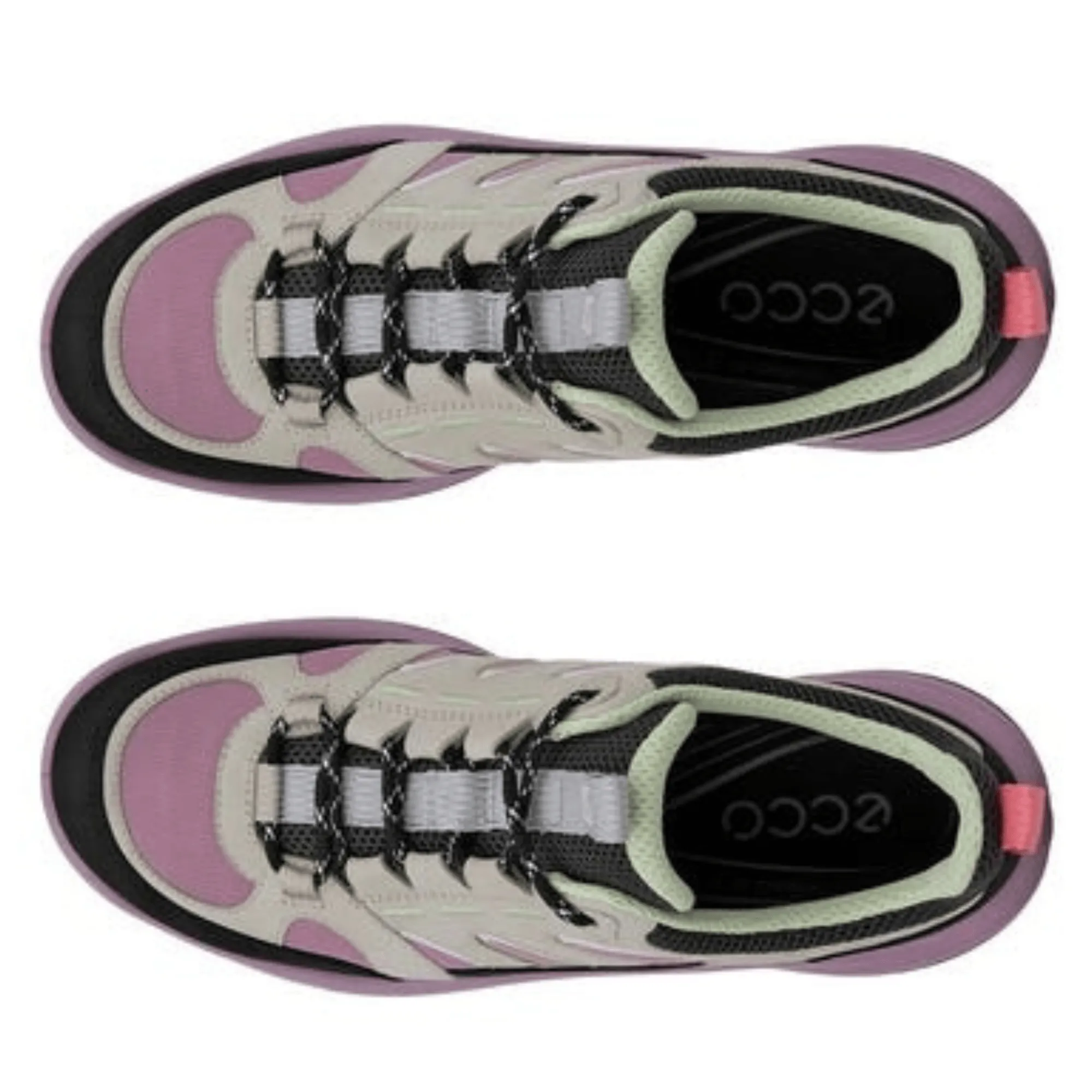 Ecco Women's Offroad Trail Runner - Black/Lavender Mist