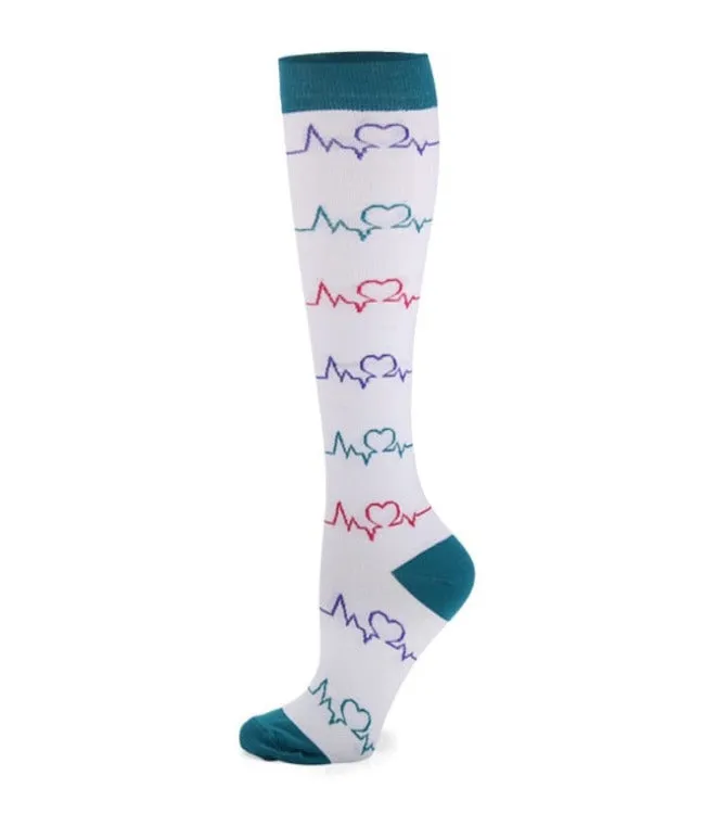 Elastic Multi-Colour Compression Socks