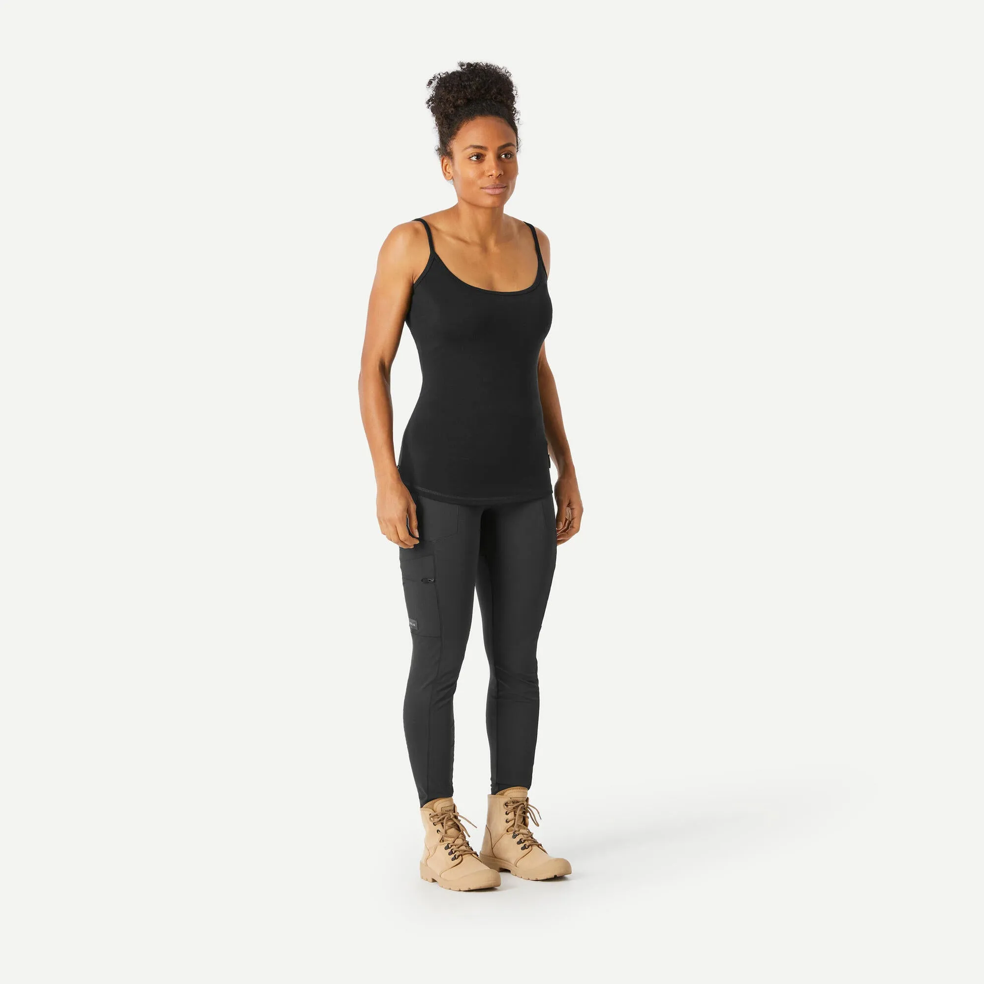 Forclaz Trek 500 Merino Wool Hiking Tank Top Women's