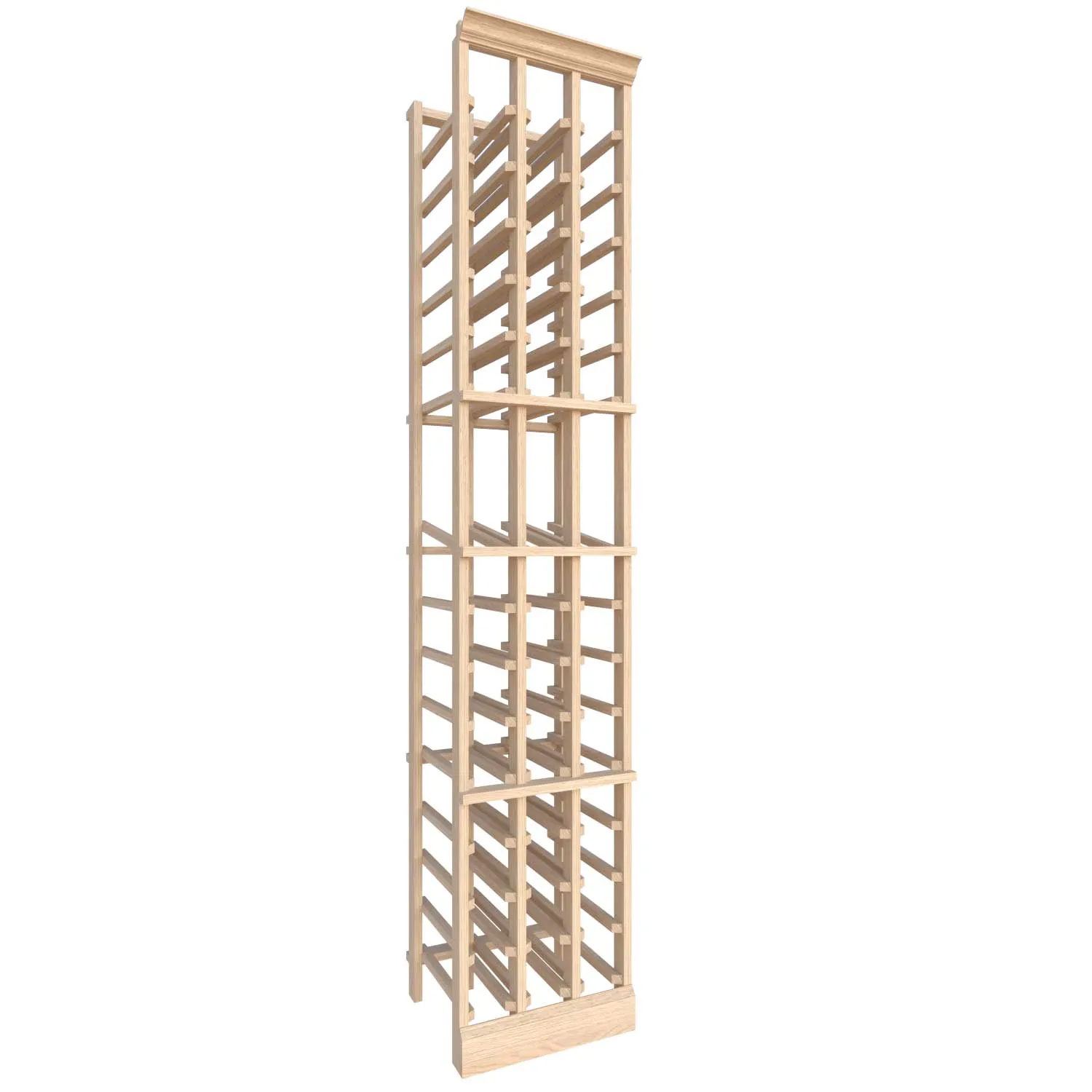 Full Height Standard (750ml) 3 Column - Premier Cru Premium Wooden Racking