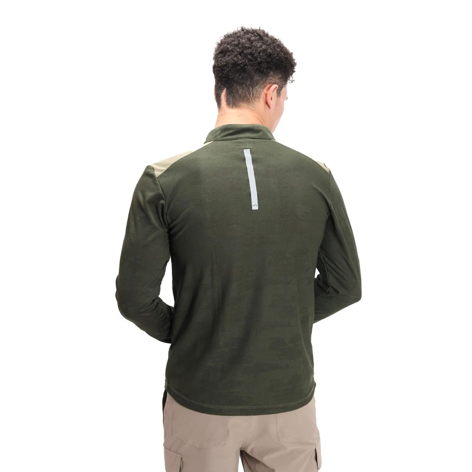 Full Sleeve Hiking and Trekking T-Shirt & Jersey | Green