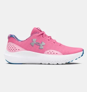 Girl's Under Armour Surge 4 Printed (Older Kids)