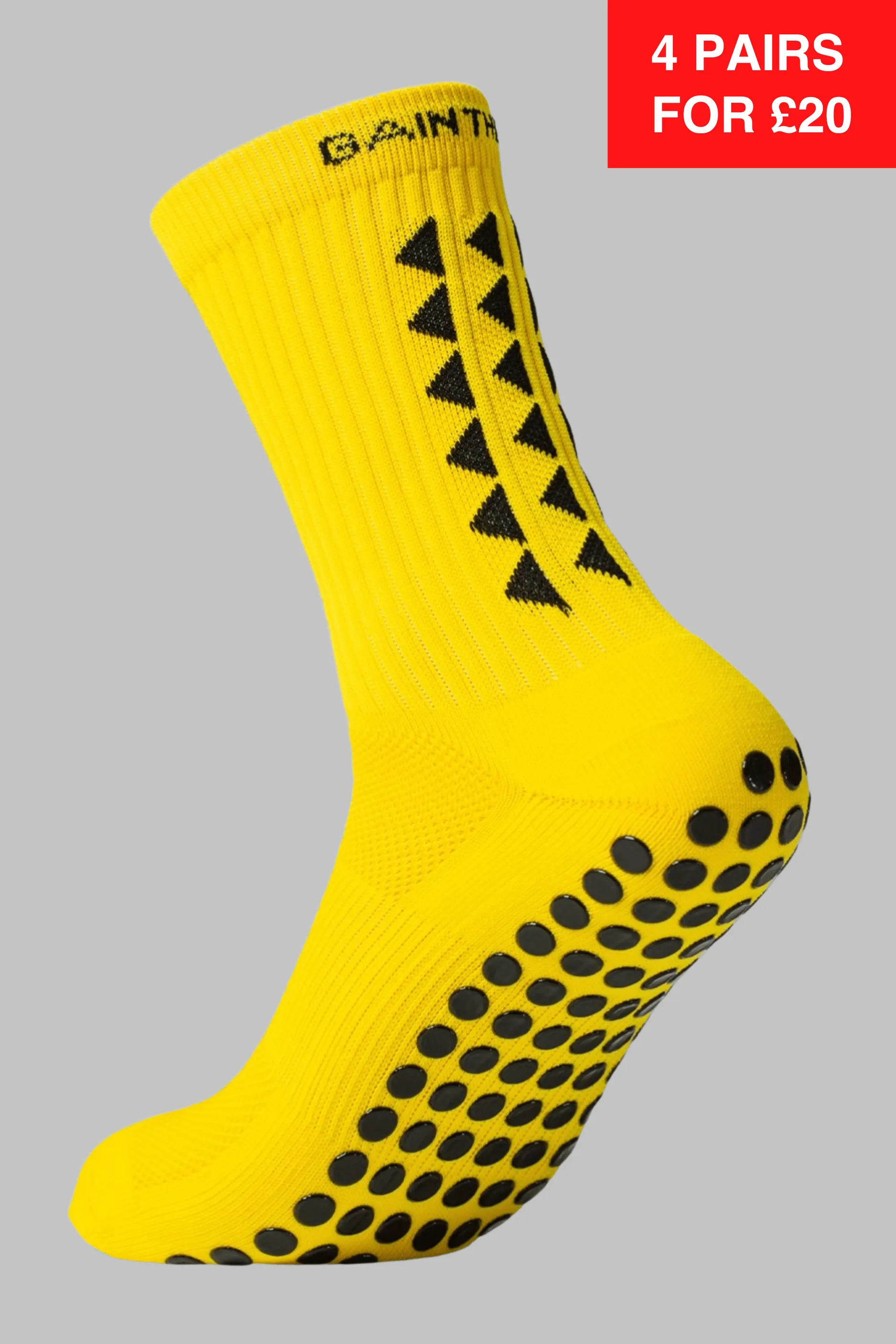 GRIP SOCKS 2.0  MidCalf Length - Yellow