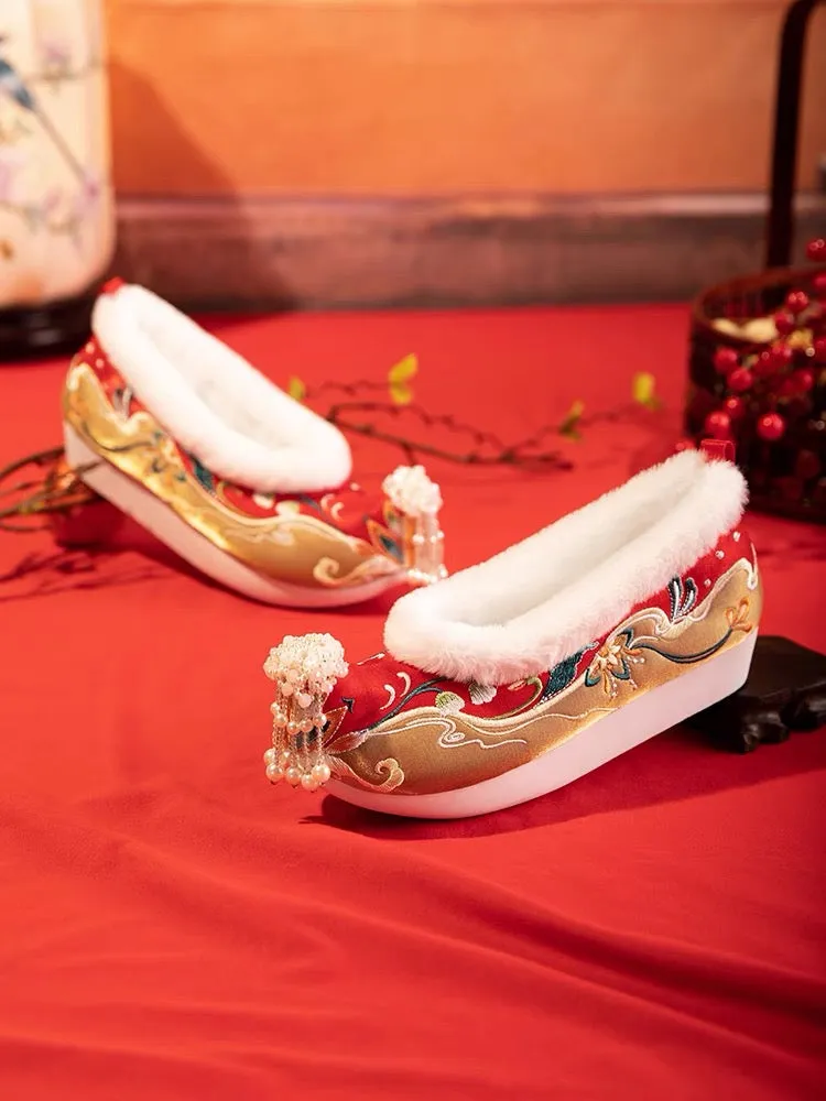 Hanfu Shoes: Moon River