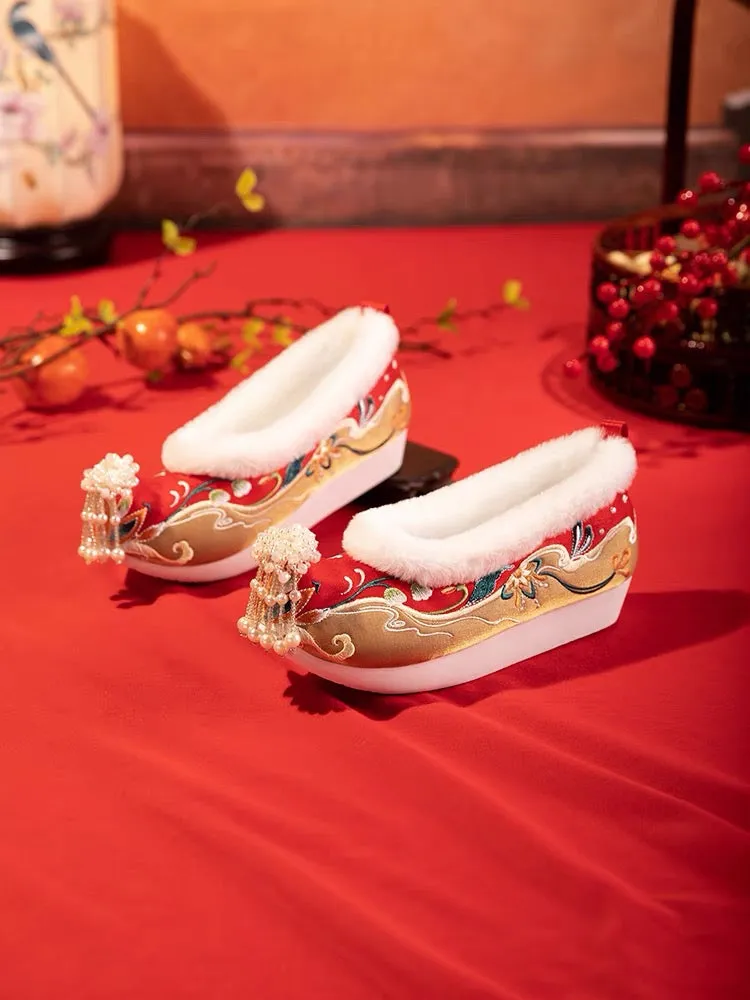 Hanfu Shoes: Moon River