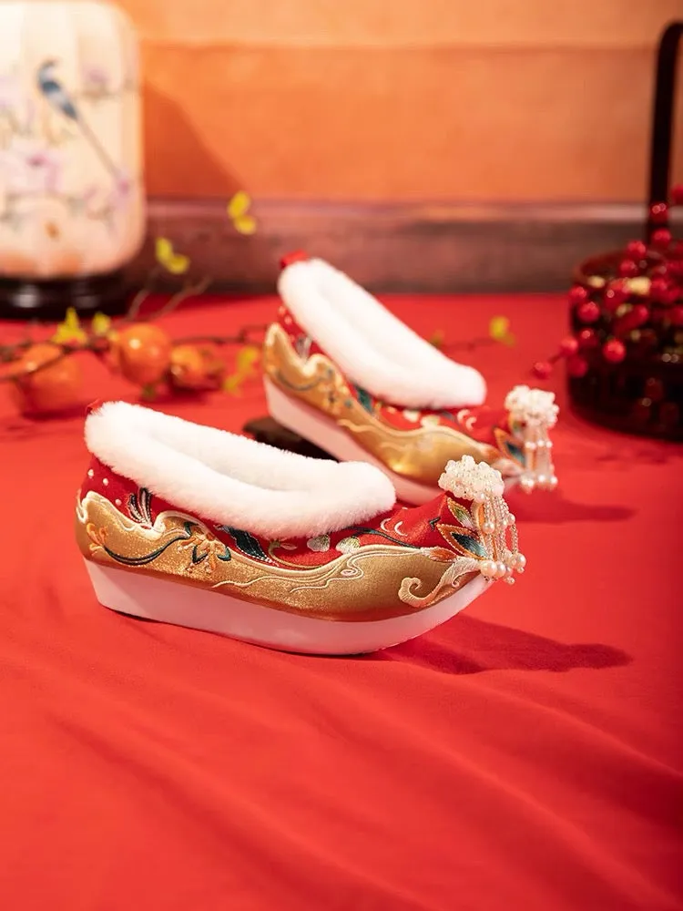 Hanfu Shoes: Moon River